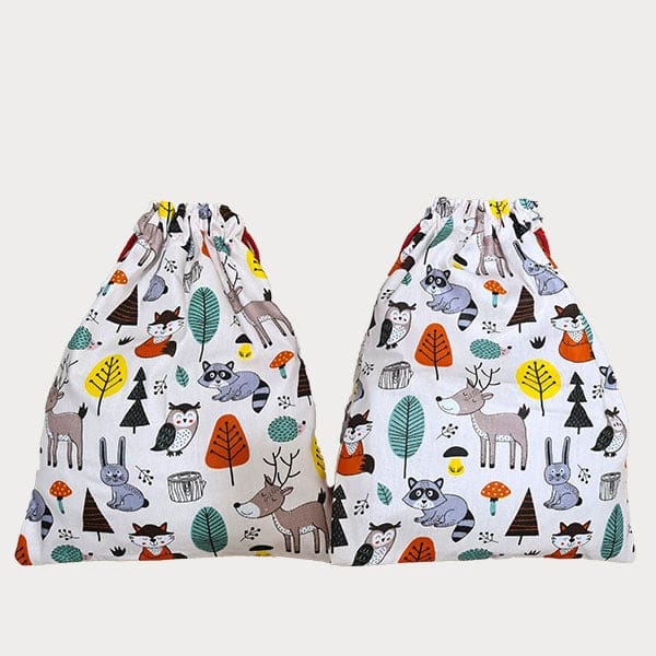 Bolsa de Tela Bosque ( Pack 2 uni )